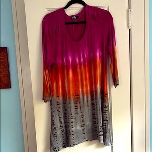 Art of Cloth hand dyed tunic from Cleveland based designer.